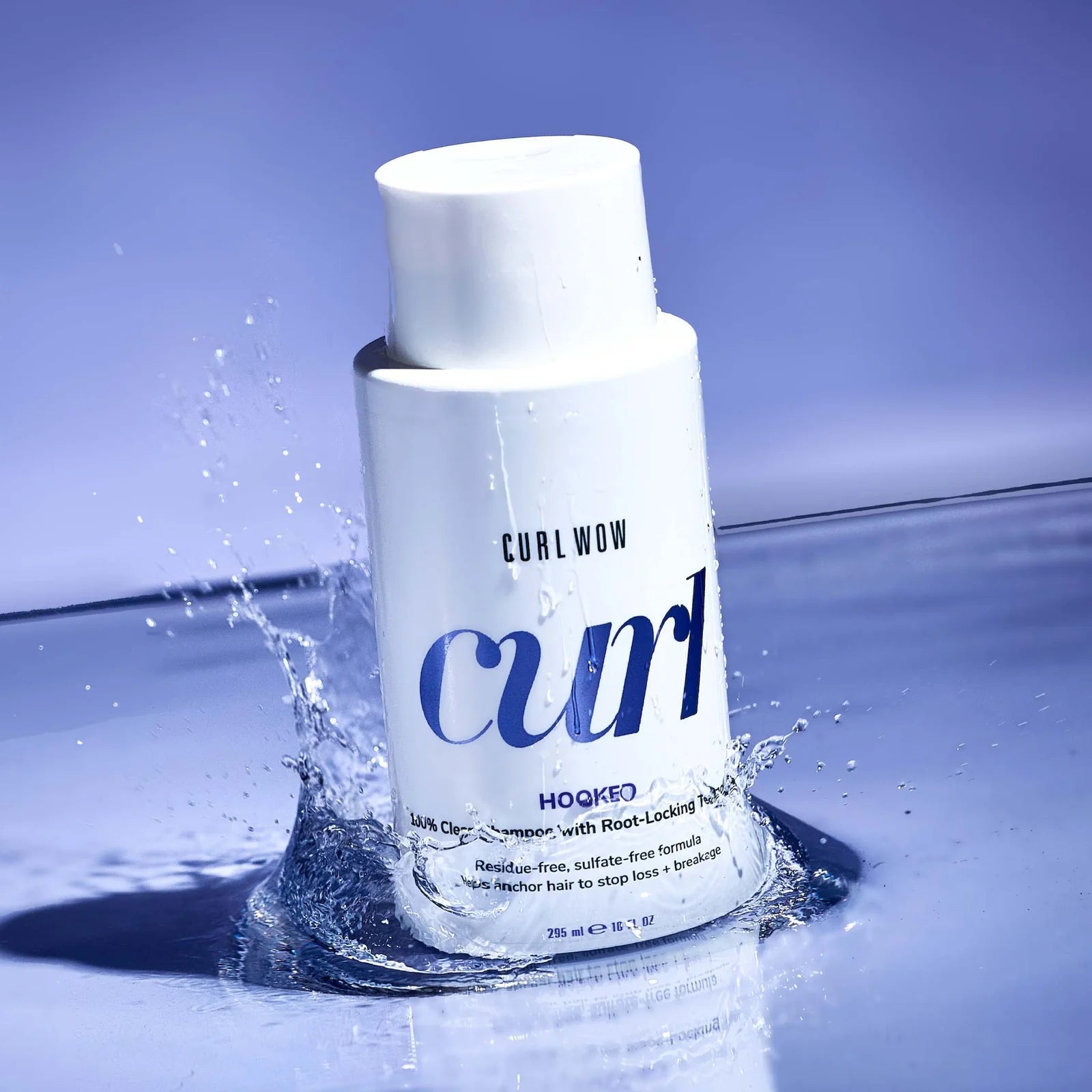 Curl Wow Hooked 100% Clean Curl Shampoo 295ml