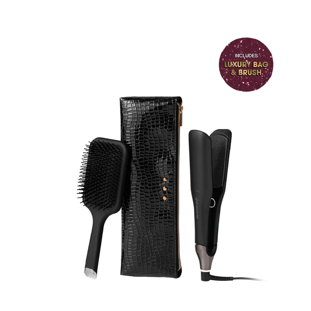 ghd Chronos Max Hair Straightener Gift Set with Bag & Paddle Brush