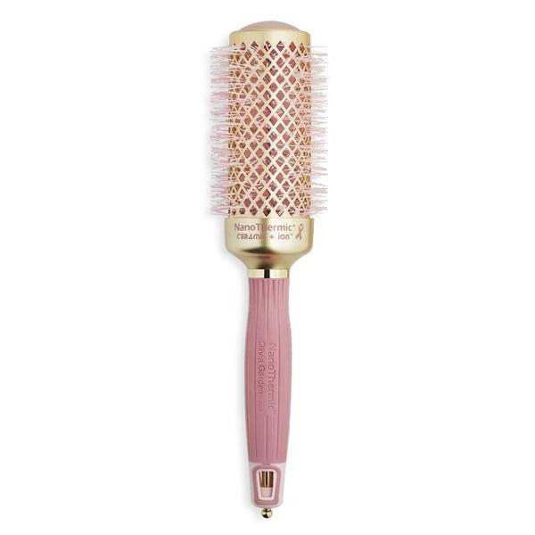 Olivia Garden Nano-Thermic 44mm Round Brush -Pink & Gold Edition