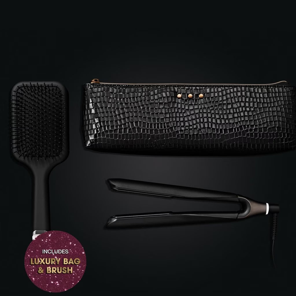 ghd Chronos Hair Straightener Gift Set with Bag & Paddle Brush