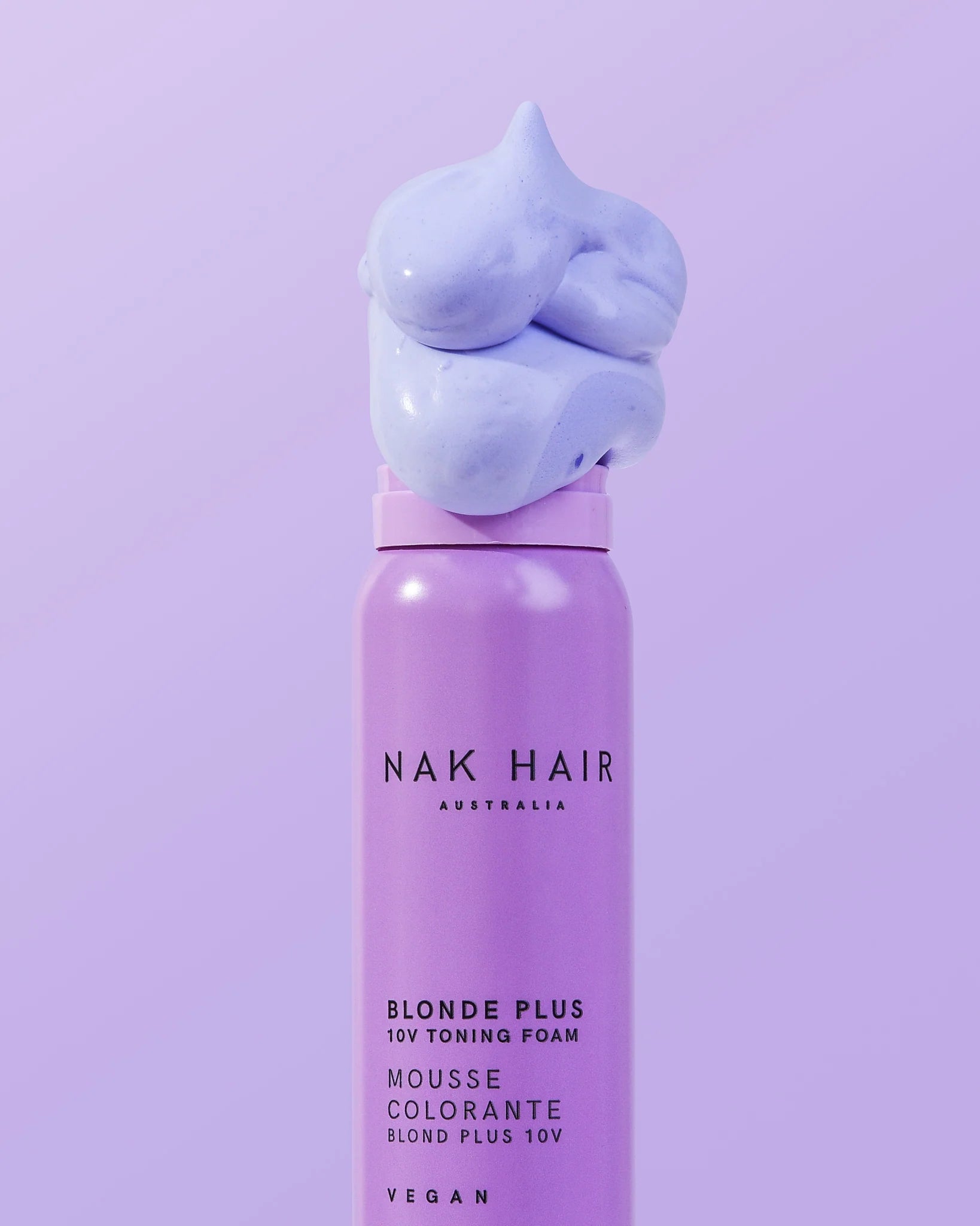 NAK Blonde Plus 10V Toning Foam 100g
