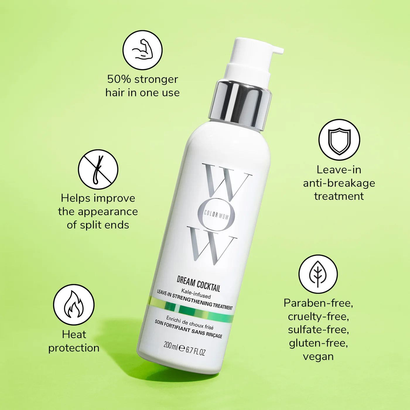 Color Wow Dream Cocktail Kale-Infused Leave-in Treatment 200ml