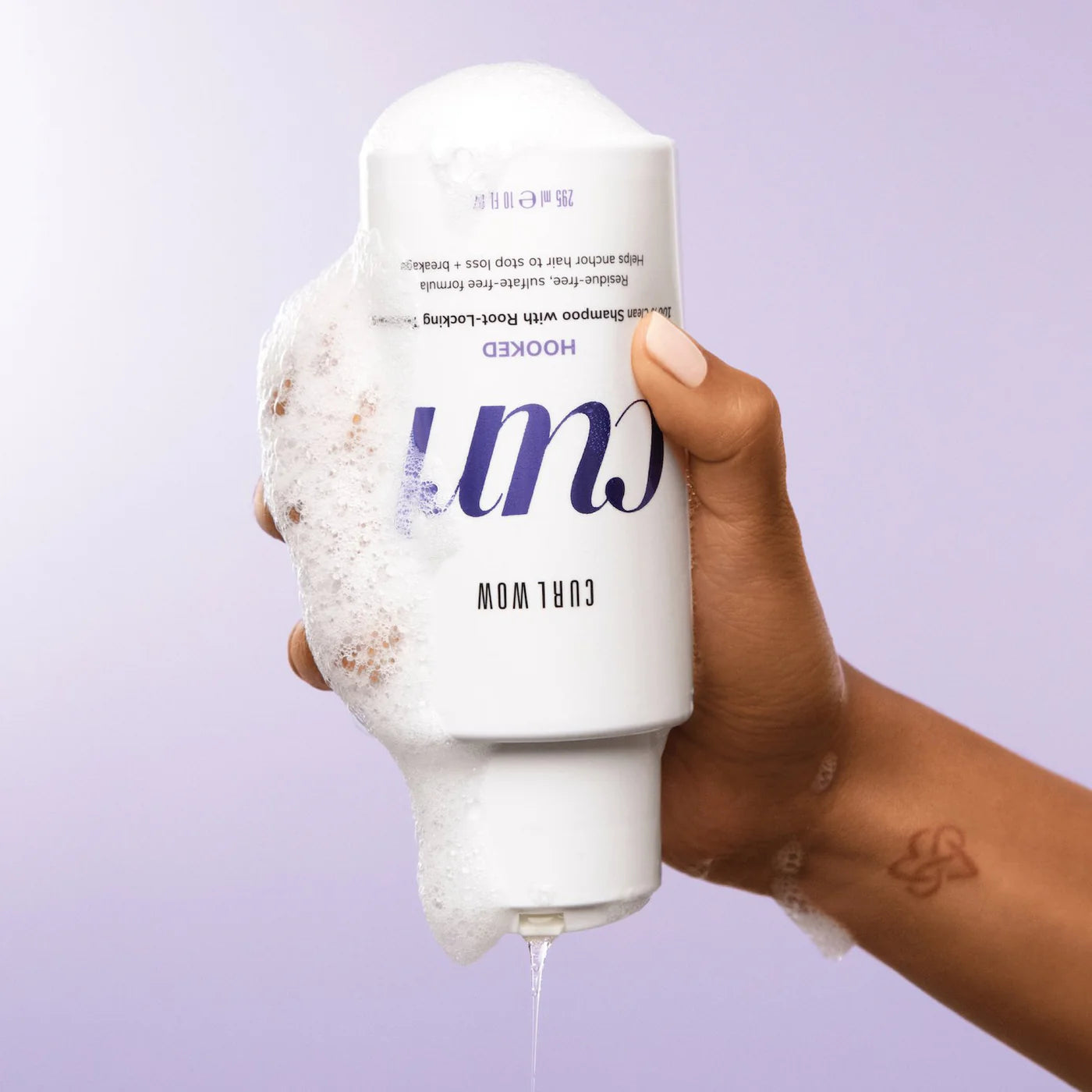 Curl Wow Hooked 100% Clean Curl Shampoo 295ml