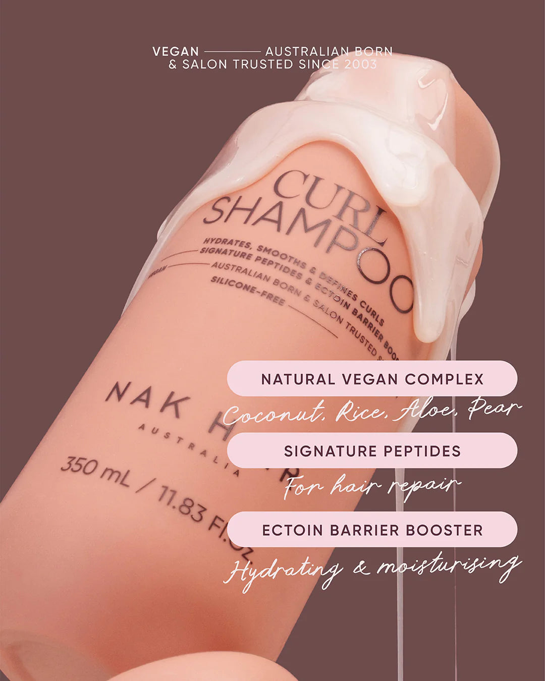 NAK Signature Curl Shampoo 350ml