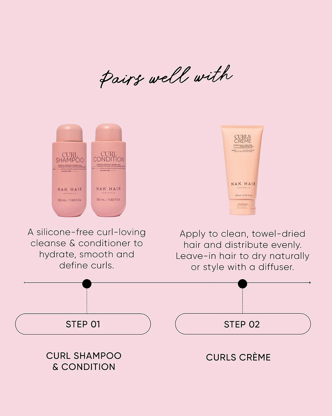 NAK Signature Curl Shampoo 350ml