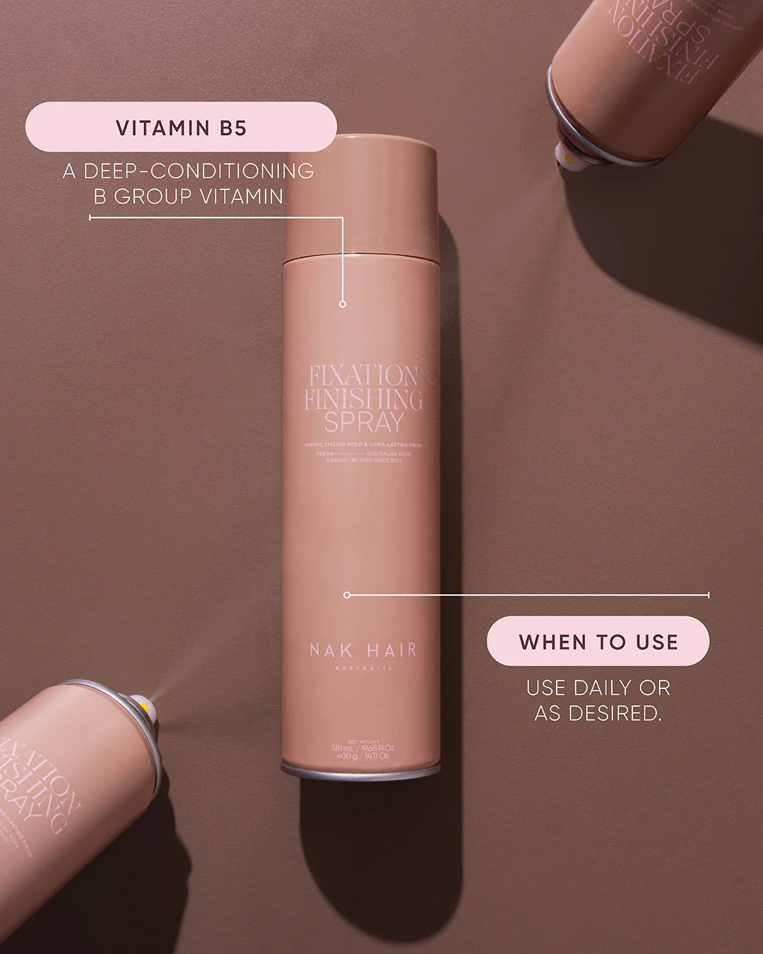 NAK Signature Fixation Finishing Spray 100g