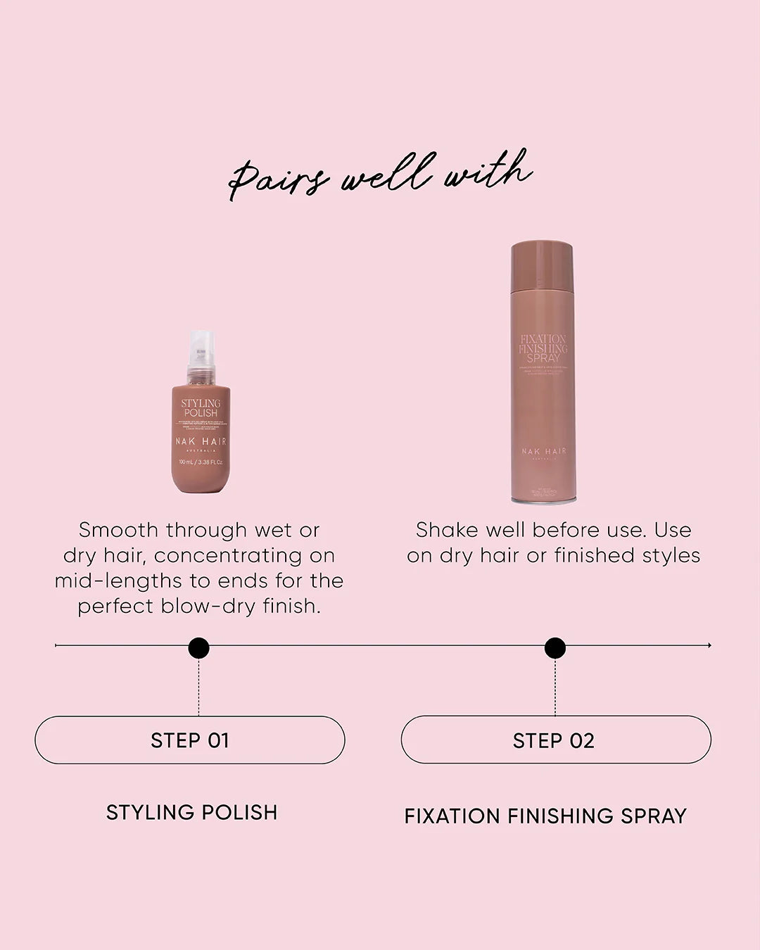 NAK Signature Fixation Finishing Spray 100g
