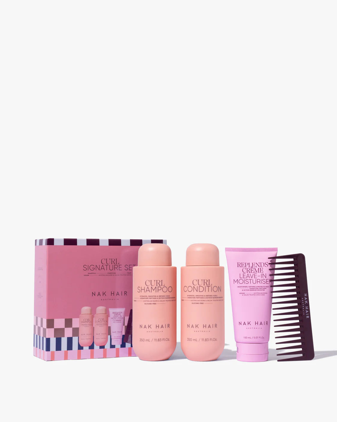 NAK Signature Holiday Curl Trio with Gift